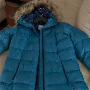Eddie Bauer Down with faux fur hood